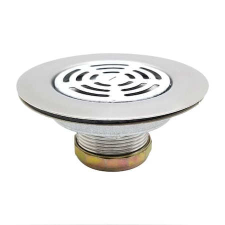 Thrifco Plumbing 4-1/2 Inch Flat Kitchen Sink Strainer 9401804